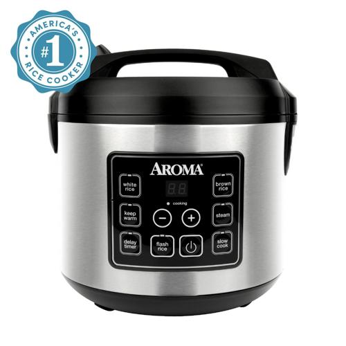 AromaA 20-Cup Programmable Rice and Grain Cooker and Multi-Cooker